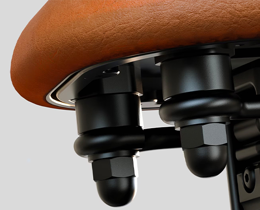 Close up seat view of the Honda Motocompacto