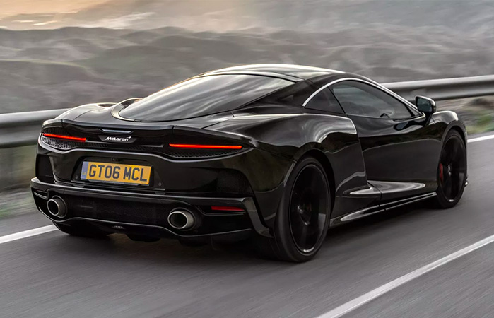 Exterior shot of McLaren GT