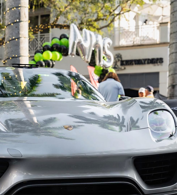 Close up of a Lambo