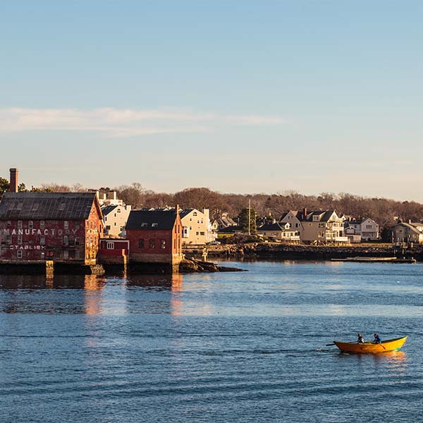 Old paint factory on Rocky Neck, Gloucester, MA 